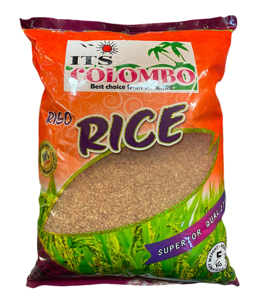 ITS Colombo රතු සම්බා සහල්    ITS Colombo Red Samba Rice Rathu Samba Sahal 5Kg