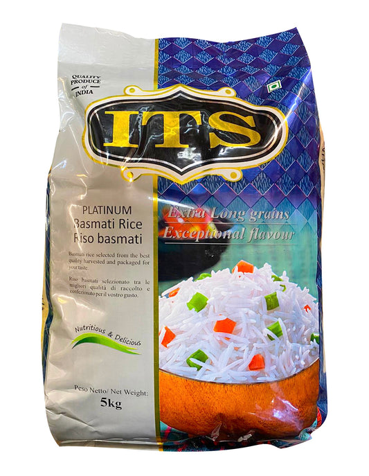 ITS බාස්මතී සහල්    ITS Platinum Basmati Rice Basmati Sahal 5Kg