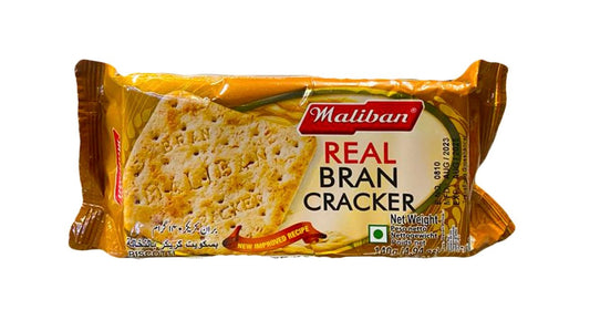 රියල් බ්‍රෑන් ක්‍රැකර්  Maliban Real Bran Cracker Biscuit 140g