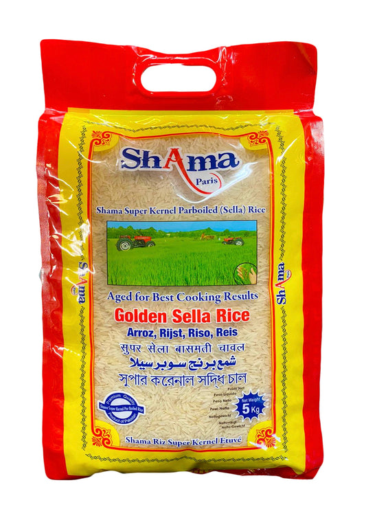 SHAMA තම්බපු බාස්මතී   Shama Parboiled Rice Thambapu Basmati Sahal 5Kg