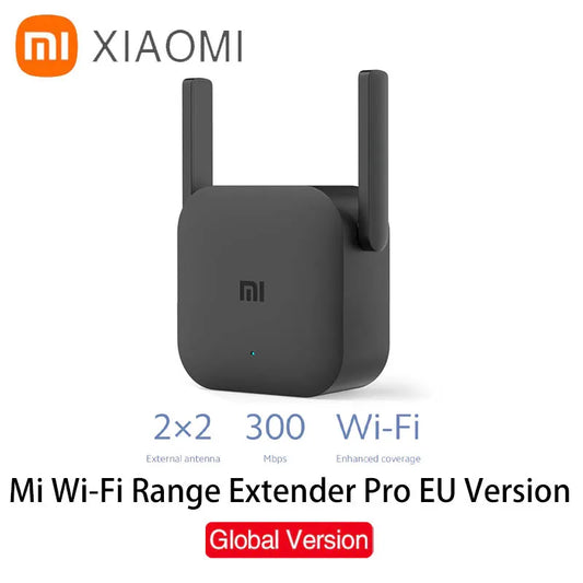 Original Xiaomi Mi Wi-Fi Range Extender Pro 300Mbps Amplificador Wi-Fi Repeater Wifi Signal Cover Extender Repeater 2.4G
